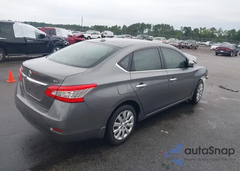 2015 Nissan Sentra Sv из США, поврежденный, VIN 3N1AB7AP9FY304156